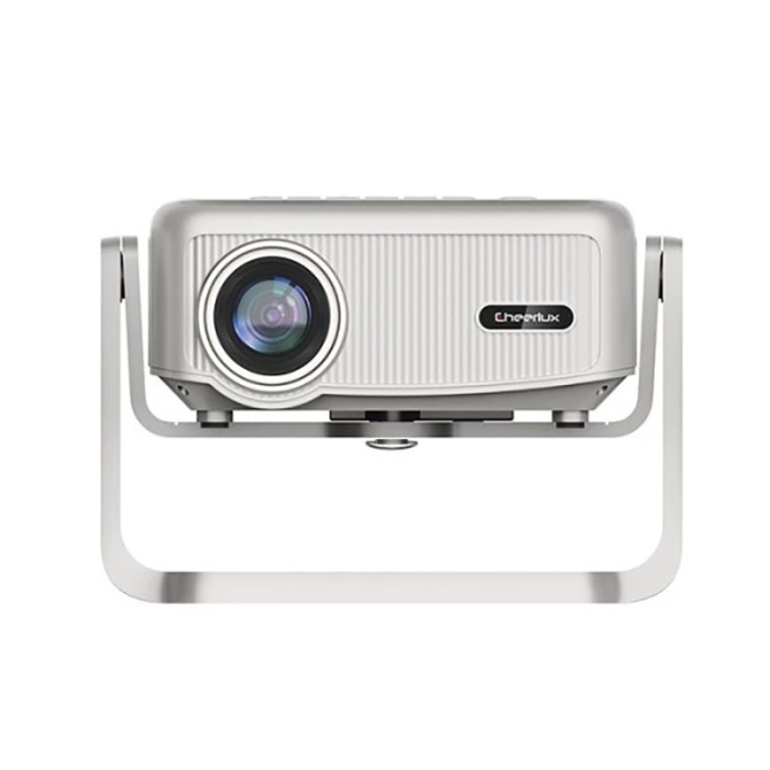 Cheerlux C6B Wifi Mini Proyektor 1500 Lumens Bluetooth Led Projector Mini Portable Terbaru 100 %