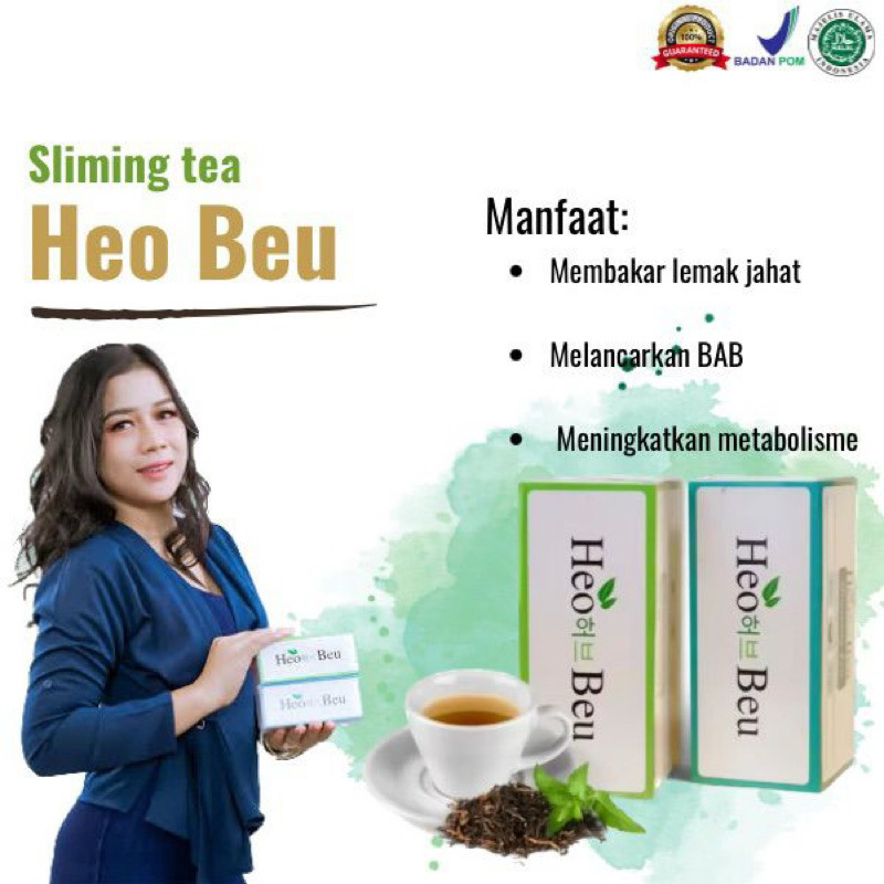 

Promo 12.12 Heo Beu Slimming Tea Teh Heobeu Korea Original Heo Beo Sliming Tea Bpom Original 100%