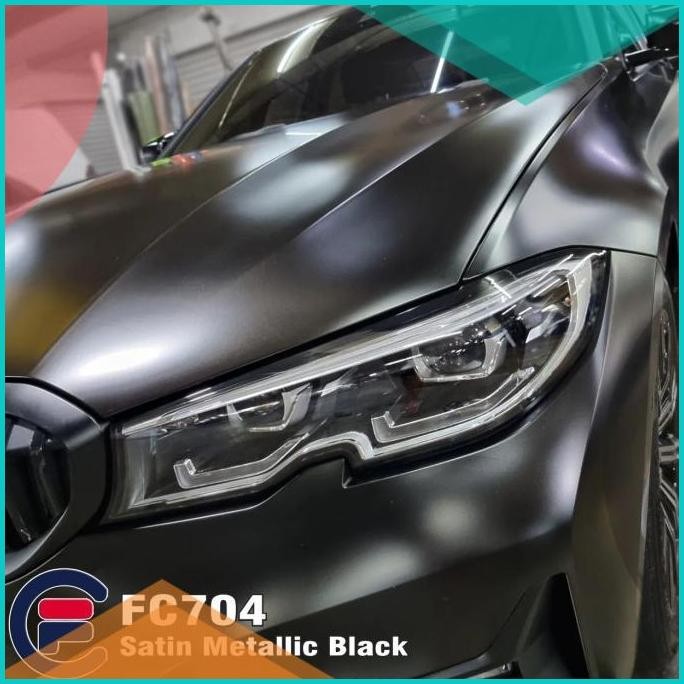 

Sticker Fanchi Satin Metalic Black (Rol) 11OKTZ4 perkakas