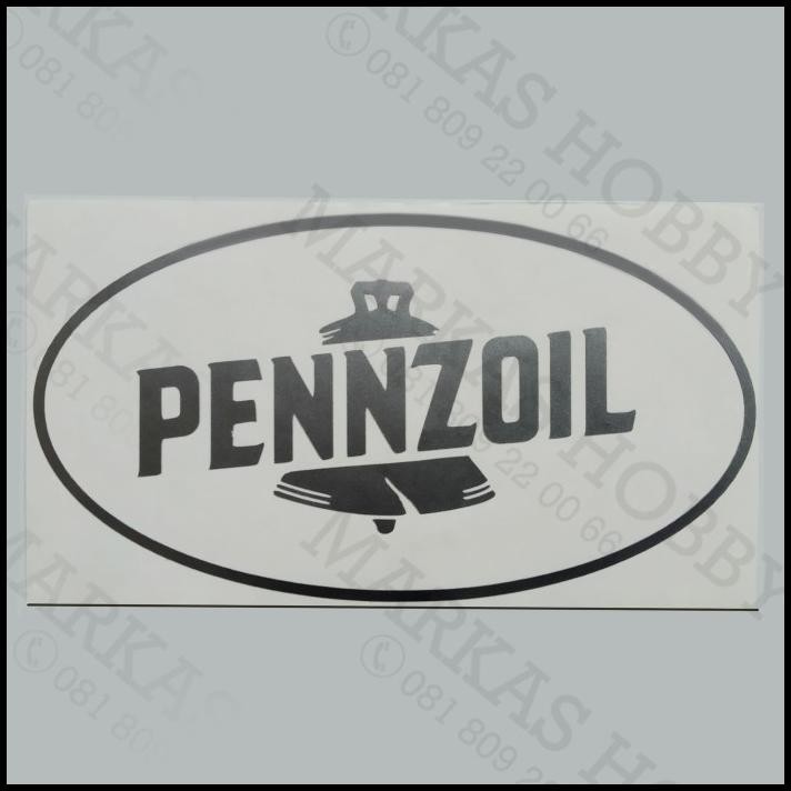 

HOT DEAL STIKER PENNZOIL GREY TEXT AND LINE !
