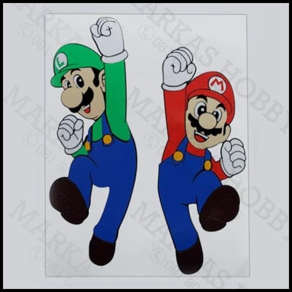 

DISKON STIKER SUPER MARIO AND LUIGI JUMP STYLE !!!!!!