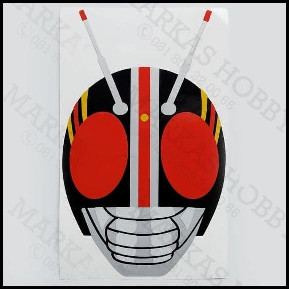 

GRATIS ONGKIR STIKER KAMEN RAIDER BLACK FACE ONLY !!!!!