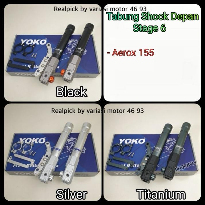 Ready shock depan nmax / new nmax / aerox / aerox new bottom shock depan yoko original thailand