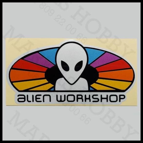 

TERMURAH STIKER ALIEN WORKSHOP MORE COLOUR !!!!!!