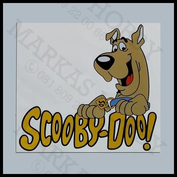 

HOT DEAL STIKER SCOOBY DOO THE TITLE !