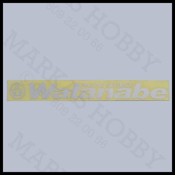 

HOT DEAL STIKER WATANABE WHITE OF COLOUR !!!!!!