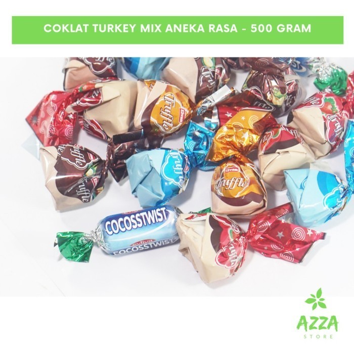 

Ready Stok - Coklat Turkey Mix Cokelat Arab Aneka Rasa 500 Gram