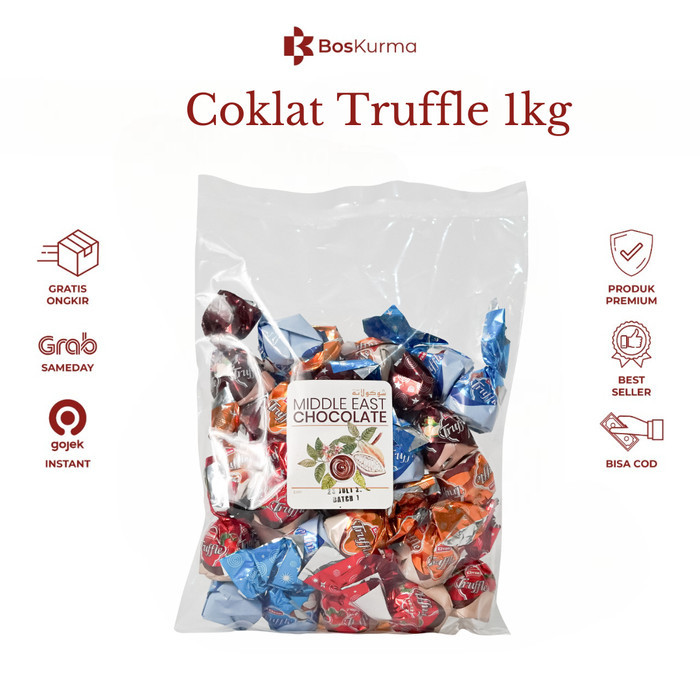 

Ready Stok - Coklat Truffle Mix 1 Kg - Coklat Arab Turki