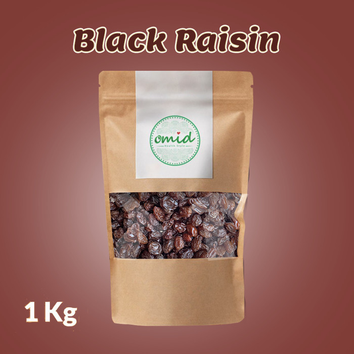 

Ready - Organic Black Raisin (Kismis Hitam Organik) 1Kg