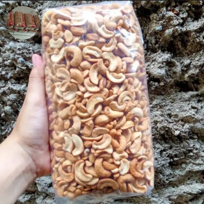 

Ready Kacang Mete Matang 1000 Gran Mete Patahan