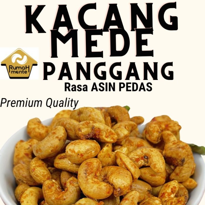 

Ready Kacang Mete Utuh Panggang Rasa Asin Pedas Dan Manis Pedas 500Gr