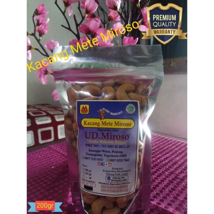 

Ready Kacang Mete Miroso