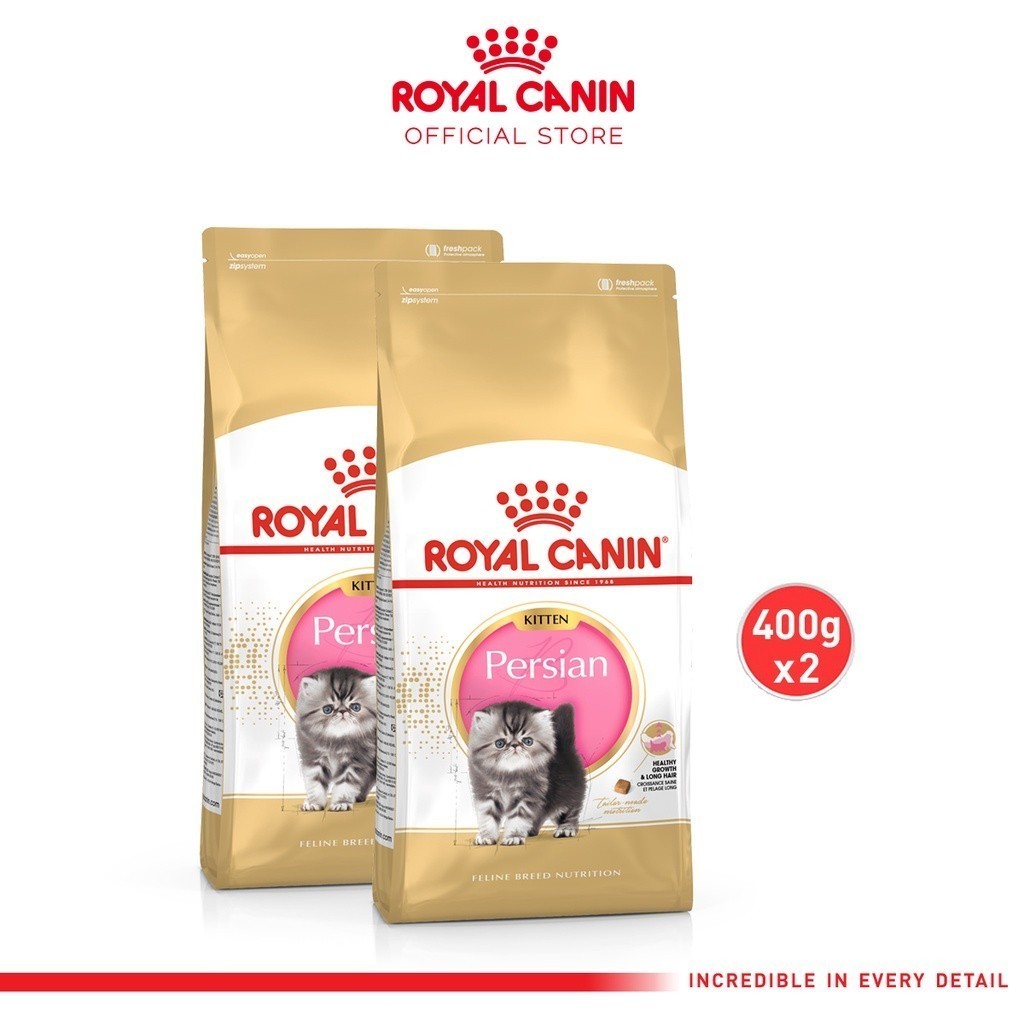 Makanan Kucing Kering untuk Anak Kucing Persia 400 gr