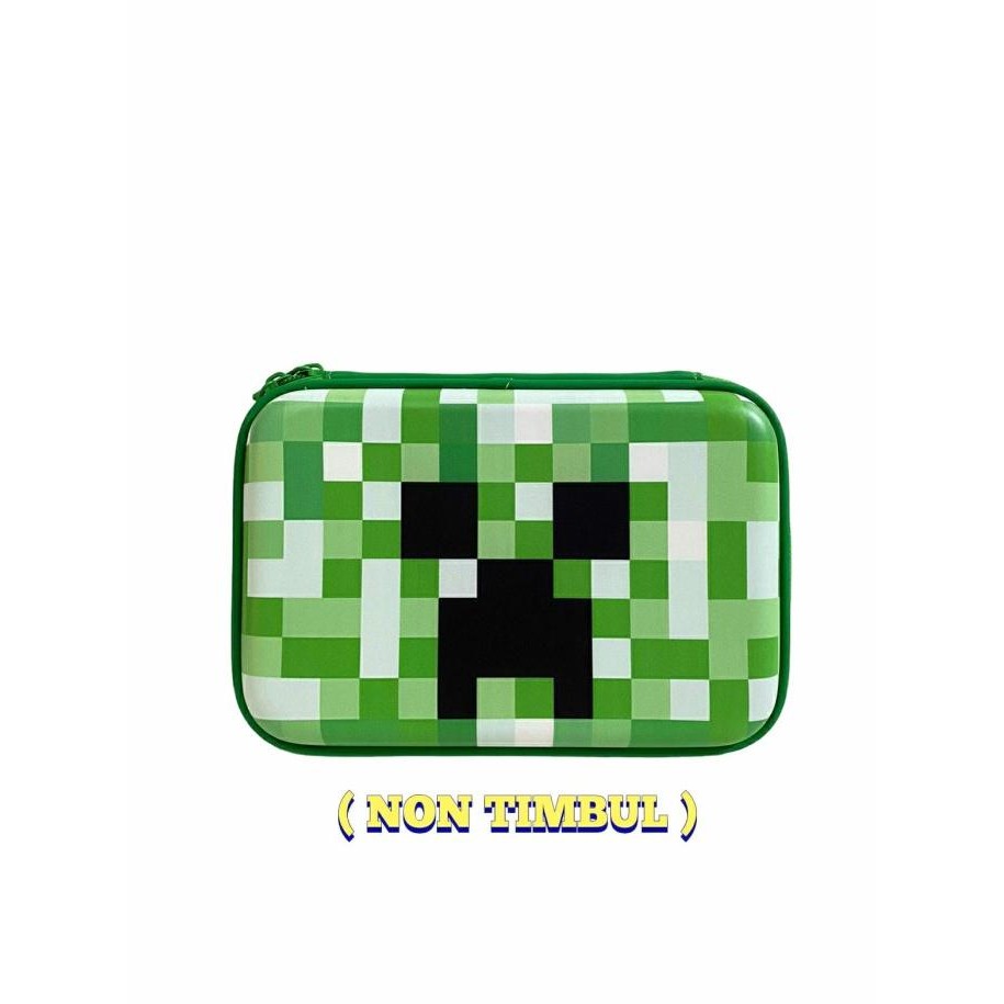 KOTAK PENSIL SEKOLAH MINECRAFT TEMPAT PENSIL ANAK LAKI LAKI KEREN