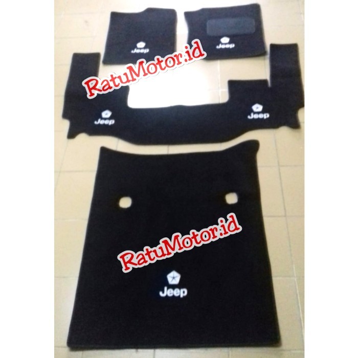 Terbaru Karpet Karet Tipe St Jeep Cj7 Cj-7 1980 - Lantai Full Set