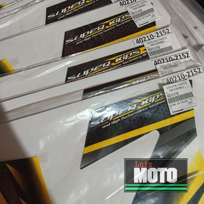 Striping ninja ss kuning original kawasaki