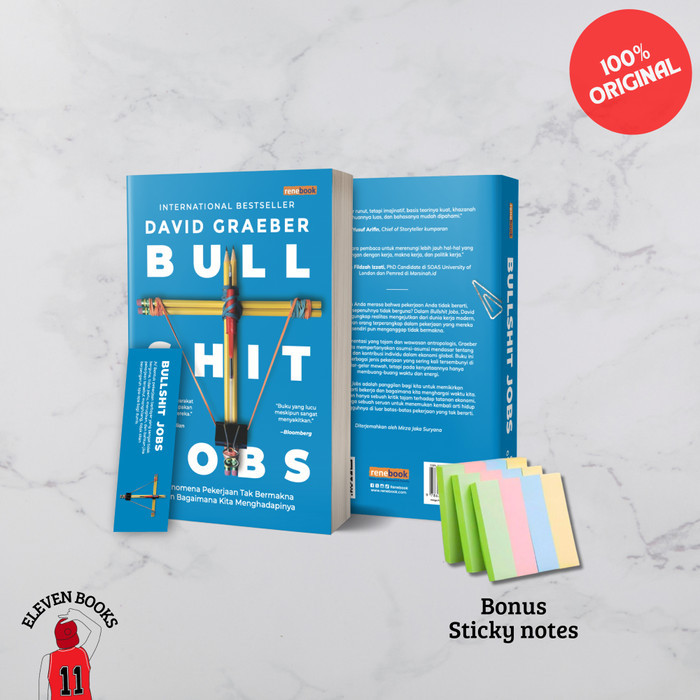 

Buku Original Bullshit Jobs - David Graeber (Reneturos)