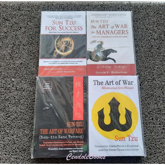 

Paket Buku Sun Tzu Isi 4 Buku