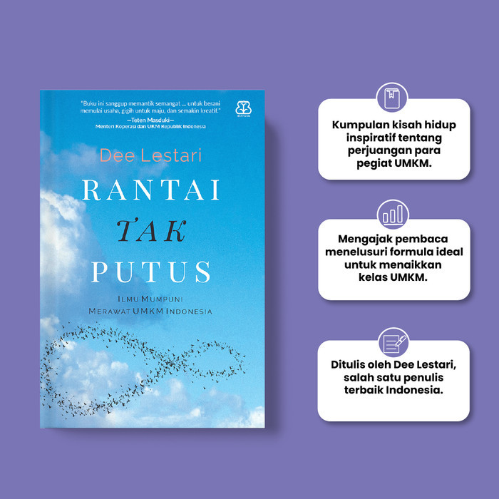 

Buku Bentang Rantai Tak Putus - Dee Lestari Bentang Pustaka