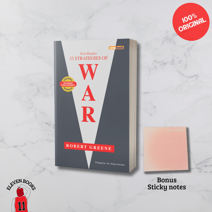 

Buku Original Versi Ringkas 33 Strategies of War - Robert Greene (Renebook)