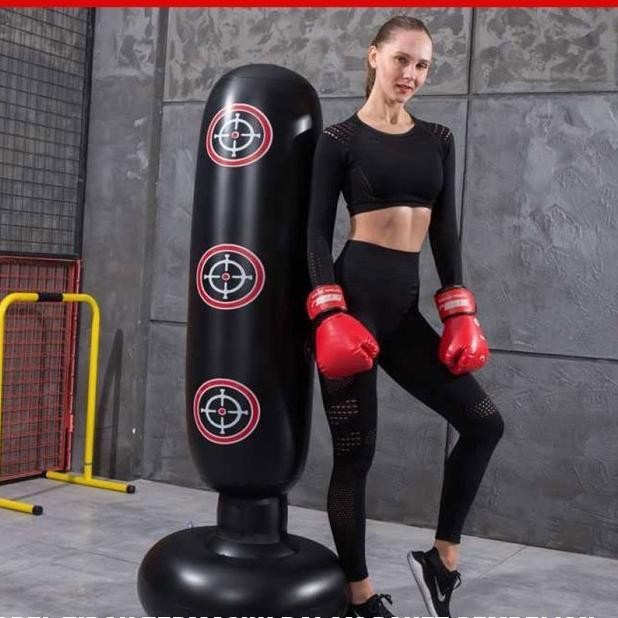 Samsak Balon Berdiri Sansak Tinju Taeondo Silat 160Cm