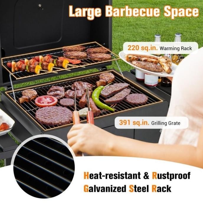 Alat Panggangan Besar Mesin BBQ Barbeque Grill Kompor Panggangan ISW