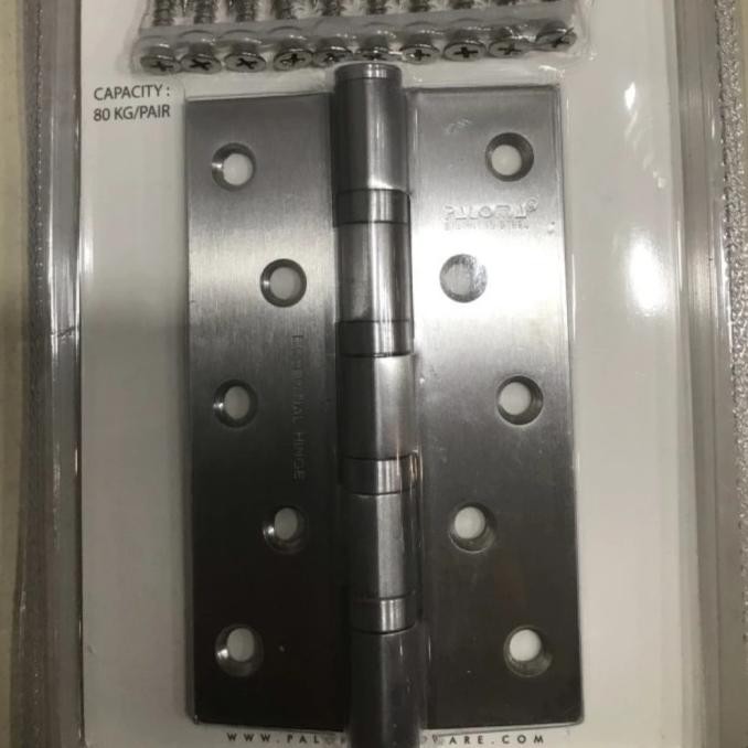 Engsel Pintu 5 Inch 3Mm Paloma Stainless Bhp 414 Original Dan Terpercaya