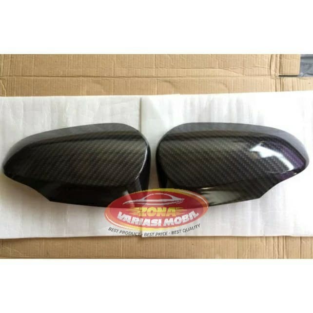 COVER SPION / MIRROR COVER ALL NEW YARIS TRD 2015 UP CARBON / KARBON FORSALE