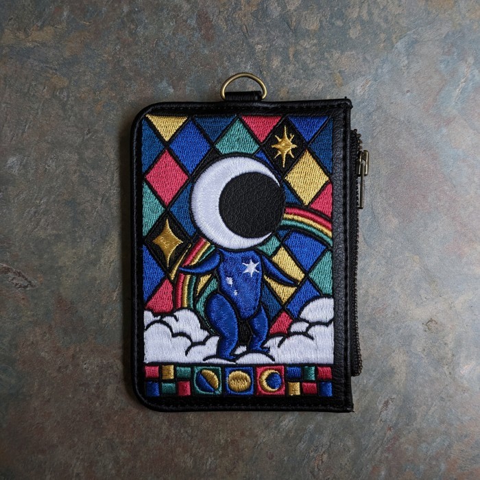 

Moondance Embroidered Card Wallet