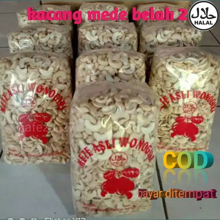 

BIG SALE kacang mede belah 2 mentah 1kg wonogiri