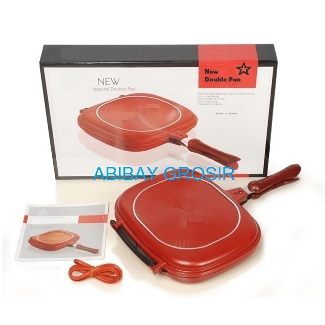 ARTL - HC 32 CM ( Panci double pan ) Double Pan Pan Bolak Balik