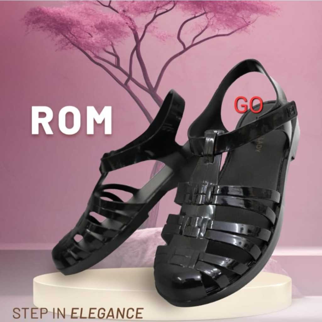 Flatshoes gos PORTO LADY ROM & EUM Sepatu Sandal Gladiator ZARA Sandal Wanita Terlaris Murah