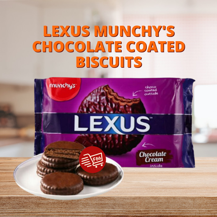 

TERJAMIN Biskuit Munchys Lexus Sandwich Crackers - Chocolate Peanut Vegetable