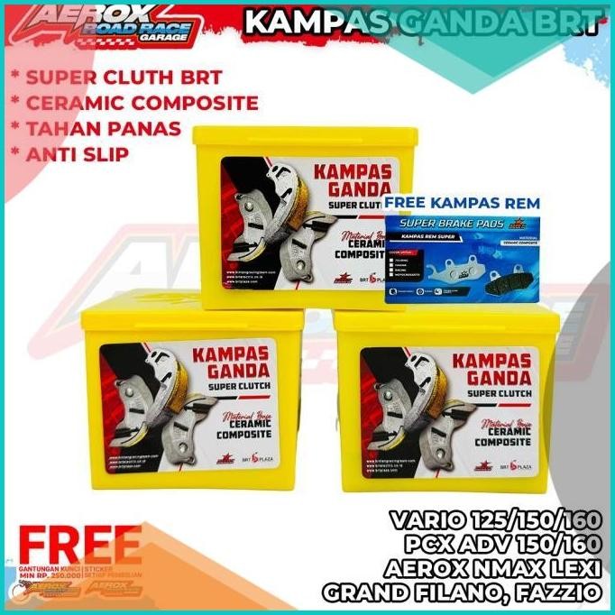 KAMPAS GANDA BRT SUPER CLUTCH BRT VARIO 125 VARIO 150 VARIO 160 PCX 15
