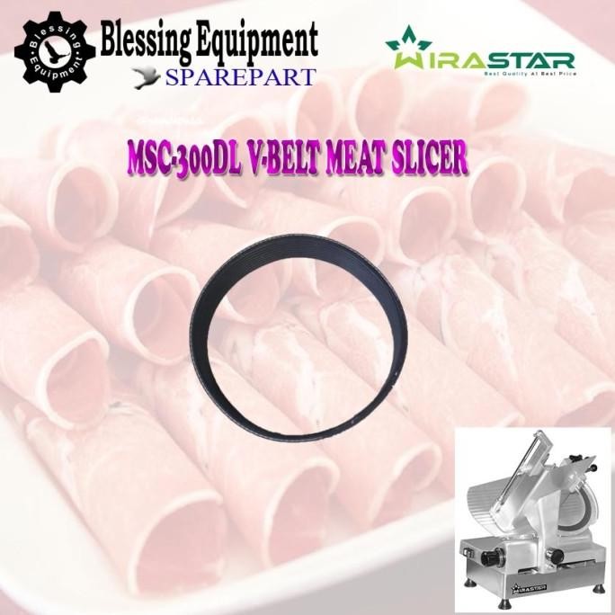 MSC-300DL Sparepart V-Belt Meat Slicer Wirastar