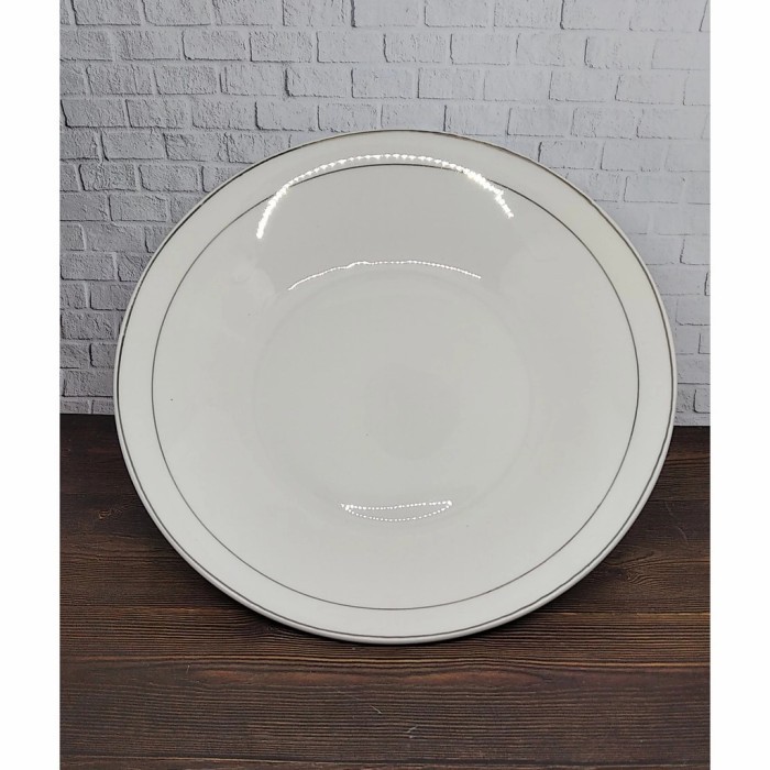 PIRING MAKAN HOTEL 6 PCS PIRING MAKAN KERAMIK BELING TEBAL POLOS