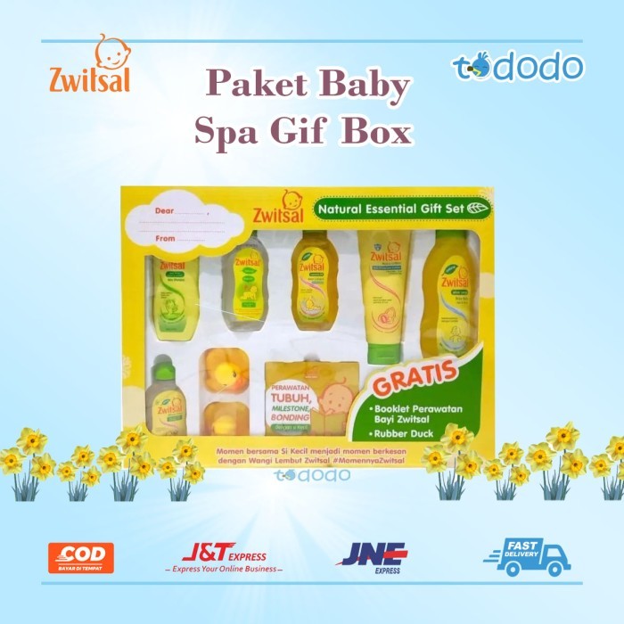 CUCI GUDANG Hampers Bayi Zwitsal Natural Paket Perlengkapan Bayi Zwitsal Essential