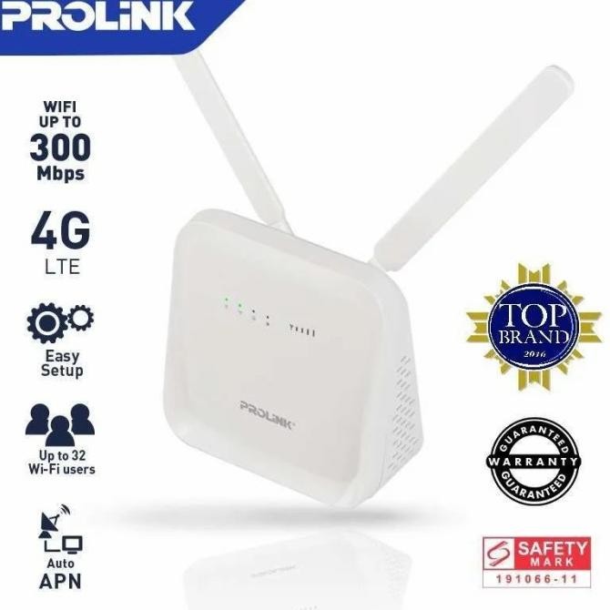 PROLiNK PRN3006L PRN-3006L 4G LTE Fixed Wi-Fi Router Prolink