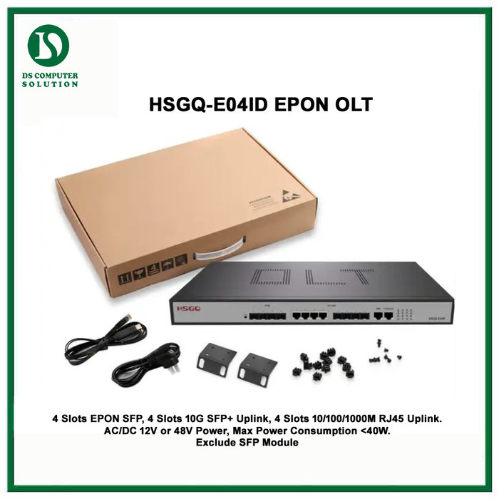 BEBAS ONGKIR - HSGQ GPON EPON OLT