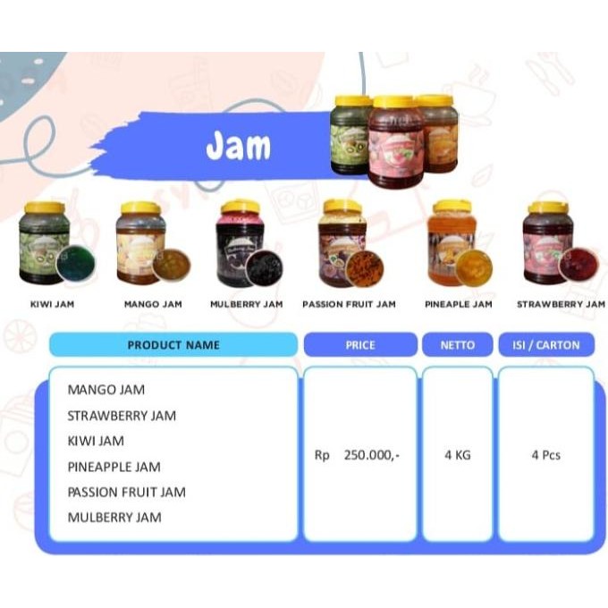 

Siap Kirim Strawbery Jam Dessert topping ice cream mixue selai strawberry