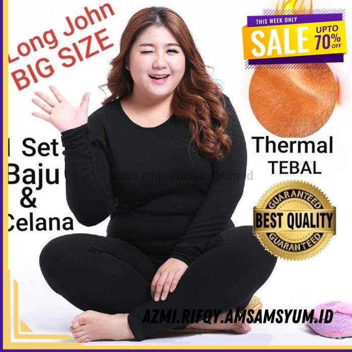 (DONE) LONG JOHN WANITA BIG SIZE MUSIM DINGIN 03 HOT DEAL 