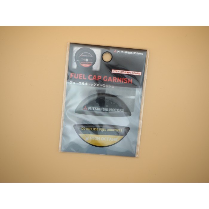 Fuel Cap Garnish Mitsubishi Ralliart Original Made in Japan