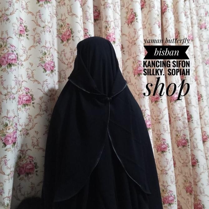 cadar yaman butterfly kancing sifon sillky KOKO
