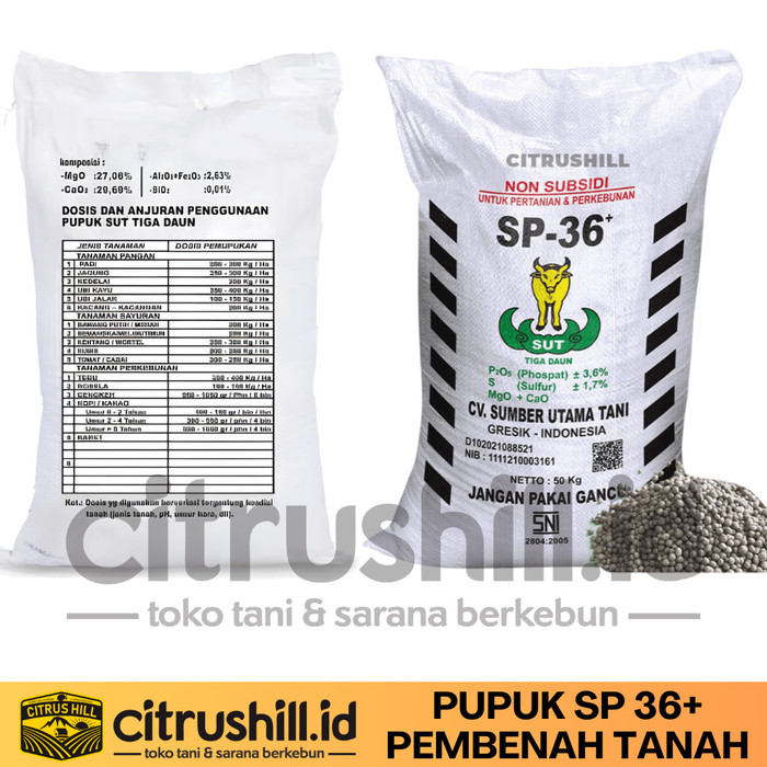 Pupuk Pertanian SP36+ - 50kg