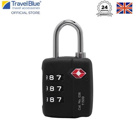 

BLUE- TRAVEL BLUE GEMBOK KOPER TSA LOCK TB036