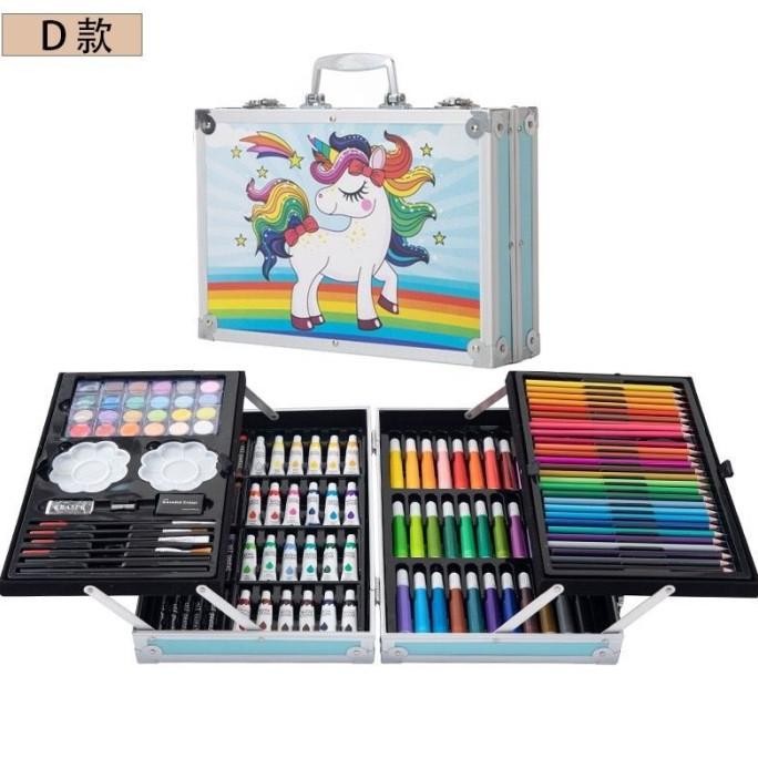 

Set Alat Gambar Anak Tulis Lukis Koper Box Jingjing Import - Alat Luki Best Quality