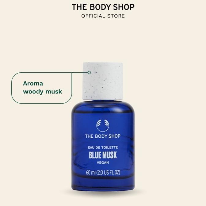 

BLUE- THE BODY SHOP BLUE MUSK EAU DE TOILETTE EDT 60ML