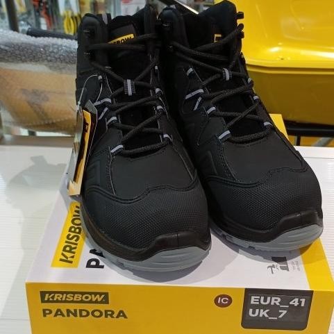 Sepatu Safety Krisbow Pandora 6 Inchi/Safety Shoes Pandora 6 Inchi