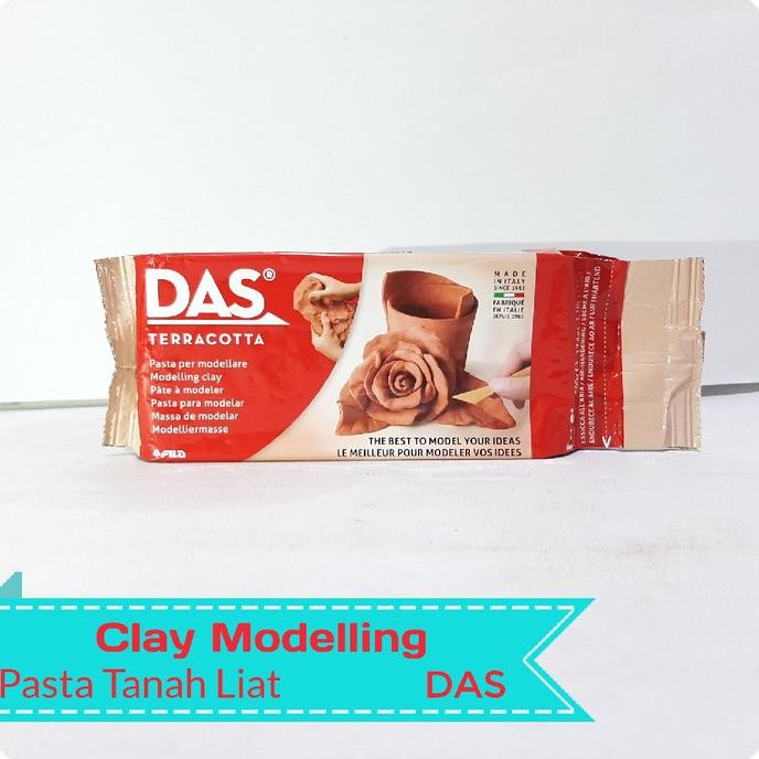 

Terlaris Clay Modelling Pasta Tanah Liat DAS 500gr COD