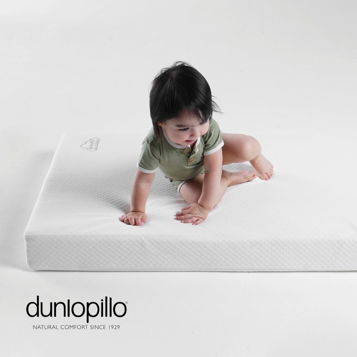 Dunlopillo Baby Latex Mattress ( Kasur Bayi 100% Natural Latex )